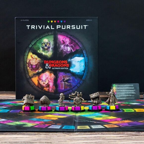 Dungeons Dragons D&D Ultimate Edition Trivial Pursuit Trivia Board Game Sealed - Picture 9 of 16